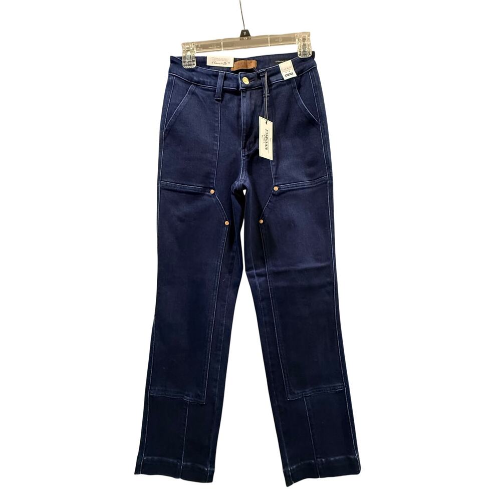 Judy Blue Size 3/26 Vintage Horizon High Rise Work Wear Utility Straight Jeans